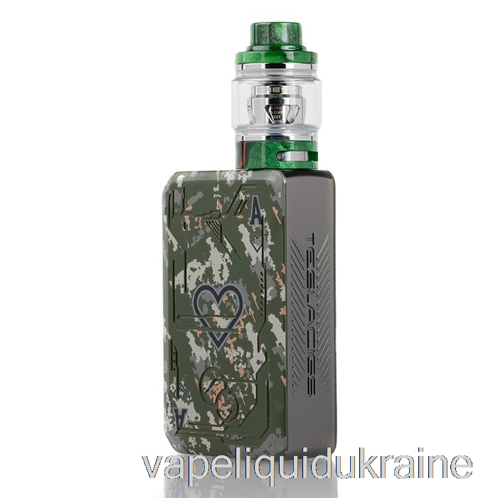 Vape Liquid Ukraine Teslacigs POKER 218W Starter Kit Green